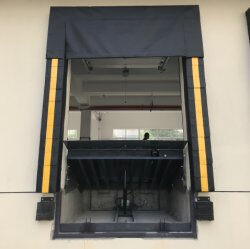 Mua Sliding Industrial Sectional Doors sử dụng thép kẽm và bảng bảo vệ ngón tay được thiết kế cho các giải pháp truy cập công nghiệp online manufacture