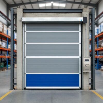Mua Phạm vi nhiệt độ hoạt động trừ 20 độ C đến 60 độ C Industrial Fast Door kết hợp nguồn điện 50 60Hz và chống gió lên đến 120 kmh cho các hoạt động công nghiệp online manufacture