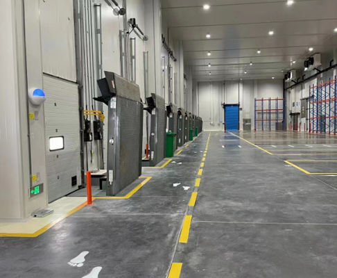 Máy xếp dốc dọc tải thủy lực cho các bệ sắt lưu trữ lạnh