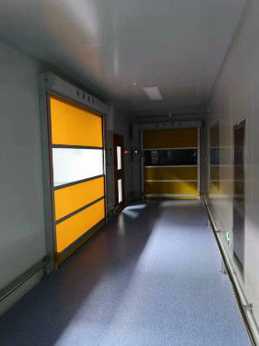 PVC Tự động Công nghiệp cửa nhanh Thiết bị y tế Sửa hàng sạch Cửa lăn nhanh