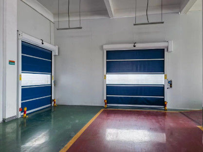 Cuộn lên cửa nhanh công nghiệp chống biến dạng chống rách 900N / 800N