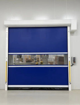 Màu vàng PVC nhanh tác dụng cửa cuộn cao tốc độ cửa cuộn dịch vụ