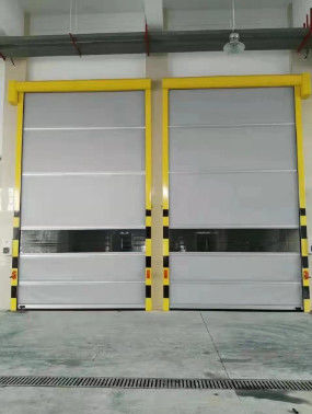 Cửa cuộn PVC cao tốc bằng thép tự động cho các nhà máy công nghiệp