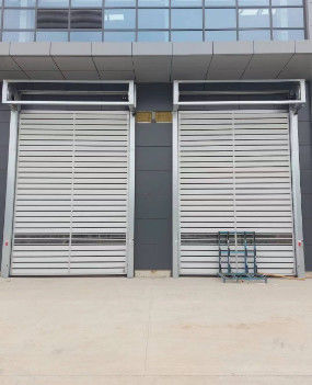 Chống gió Industrial Spiral Hard Fast Door Tần số cao mở và đóng