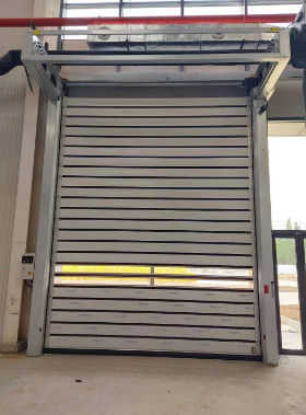 Chống gió Industrial Spiral Hard Fast Door Tần số cao mở và đóng