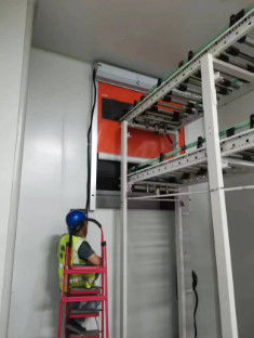 Hiệu suất cao Khóa cửa lăn nhanh nhỏ cho dây chuyền vận chuyển hậu cần