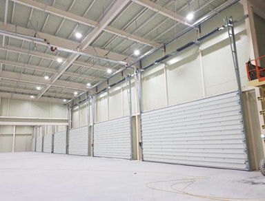 Cửa bộ phận công nghiệp kho Áo cửa bộ phận thép thương mại tự động