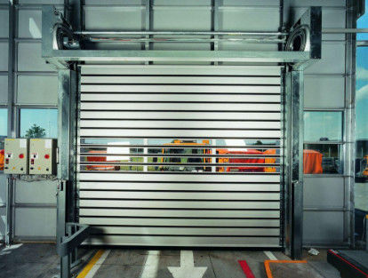 1250mm - 7000mm chiều rộng High Speed Spiral Door Panel Độ dày 40mm