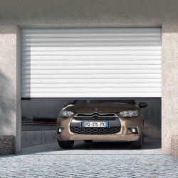 Công nghiệp tự động cách điện Metal Sandwich Panel thép phần bên ngoài trượt thang máy trên cao nhà để xe Roll Up Door