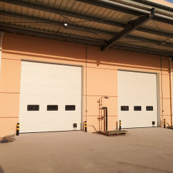 Cửa nhà để xe cộ kim loại bên ngoài hoặc cửa phần cho nhà kho và bến tàu tải