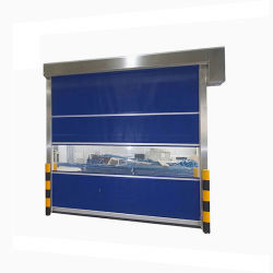 Công nghiệp PVC cao tốc Rolling cửa trập, tự động nhanh nhanh cửa