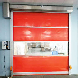Cửa cao tốc tự động công nghiệp với điều khiển từ xa truy cập an toàn và nhanh chóng