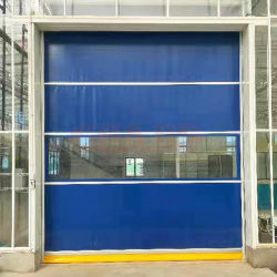 Cửa cao tốc tự động công nghiệp với điều khiển từ xa truy cập an toàn và nhanh chóng