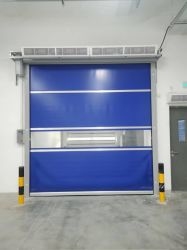 Tăng năng suất PVC Cửa tốc độ cao 2 M/s Tốc độ mở 1000-1500 Cửa tần số cao