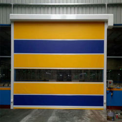 Cửa PVC mở nhanh tốc độ cao, thay thế dễ dàng, bảo trì đơn giản, lớp phủ tự làm sạch