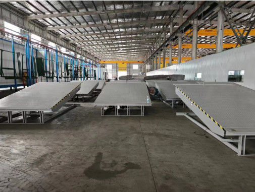 Blue Giant Hydraulic Dock Leveler Đường phun tự động Màu tùy chỉnh ISO 9001