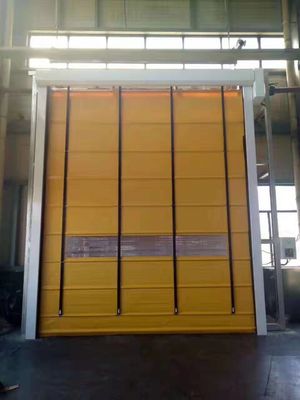 ISO 9001 Cửa vải nâng dọc Công nghiệp Cửa xếp chồng tốc độ cao