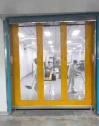 Cửa PVC mở nhanh tốc độ cao, thay thế dễ dàng, bảo trì đơn giản, lớp phủ tự làm sạch