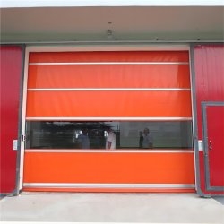 Giảm tiếng ồn PVC cửa nhanh với động cơ chuyển đổi tần số chuyên dụng Phong cách mở tự động Giảm tiếng ồn lên đến 30dB
